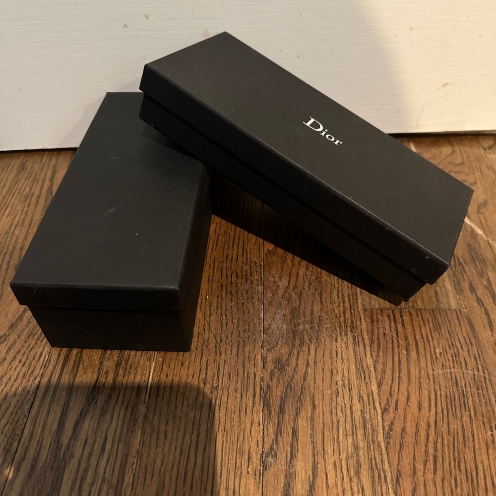 Dior Sunglasses Box Black & Black Logo